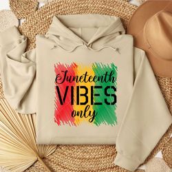 Juneteenth Vibes Only T-shirt SVG PNG
