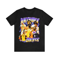 Vintage 90s Basketball Bootleg Style T-Shirt ANTHONY DAVIS AD Unisex Graphic Tee