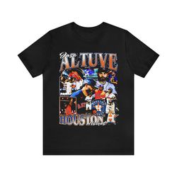 Vintage 90s Baseball Bootleg Style T-Shirt JOSE ALTUVE Unisex Graphic Tee Shirt