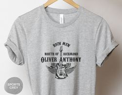 Rich Men North of Richmond Shirt, Oliver Anthony Shirt, Country Music Graphic Shirt
