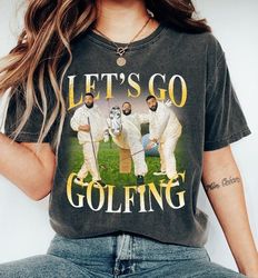 DJ Khaled Rap Shirt, Lets Golfing Crewneck Unisex Graphic Tee Vintage 90s Bootleg