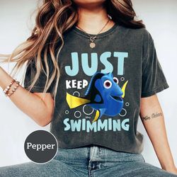 Disney Just Keep Swimming Shirt, Finding Nemo T-shirt, Finding Dory Tee