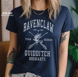 Ravenclaw Team Seeker Quidditch Shirt, Harry Potter Quidditch Shirt, Wizard Hogwarts Tee