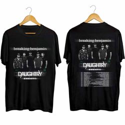 Breaking Benjamin US Tour 2024 Shirt, Breaking Benjamin Band Fan Shirt, 2024 Concert Shirt
