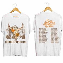 Chris Stapleton All American Road Show 2024 Tour Shirt, Chris Stapleton Fan Shirt, Gift For Her