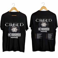 Creed 2024 Tour Shirt, Are You Ready Tour Shirt, Creed Band Fan Shirt