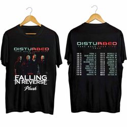 Disturbed 2024 Tour Shirt, Disturbed Band Fan Shirt, 2024 Concert Shirt, Fan Gift