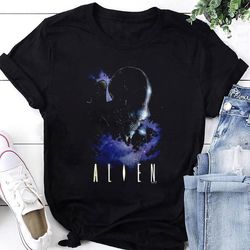 Alien Xenomorph In Space T-Shirt, Aliens Sci-Fi Horror Movie Retro Shirt, Aliens Xenomorph Shirt Fan Gifts