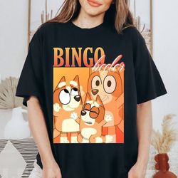 Vintage Homage Bingo Shirt, Bluey Family Shirt, Bluey Bingo Shirt