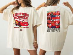 Cars Eras Tour Shirt 2, Cars Movie Shirt, Lightning McQueen Doc Hudson Shirt