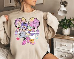 Disney Minnie and Daisy Besties Couple Shirt, Custom Disney Best Friend Shirt, Disney Girls Trip Shirt