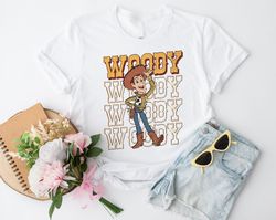 Disney Woody Shirt, Toy Story Woody T-shirt, Disneyland Shirts