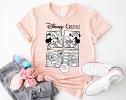 Mickey and Friends Disney Cruise Line 2024 Shirt, Disney Wish Dream Fantasy Magic Shirt, Family Cruise Matching Shirt