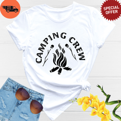 Camping Crew 2024 Shirt, Camp T-Shirt, Camper Shirt