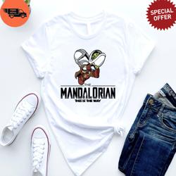This Is The Way Shirt, The Mandalorian Shirt, Star War Shirt, Baby Yoda Mandalorian Shirt