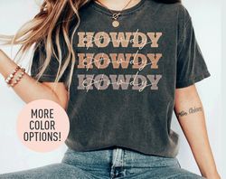 Howdy Shirt, Vintage Howdy Shirt, Graphic Howdy Shirt