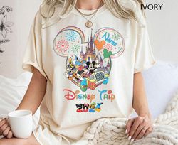 Disney Family Trip Shirt, Retro Mickey And Friends Shirt, WDW Disneyland Shirt