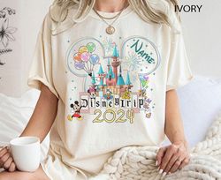 Disney Trip 2024 Shirts, Magic Kingdom Shirt, Disney Castle Shirt