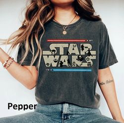 Retro Star Wars Comfort Colors Shirt, Disney Star Wars Shirt, Star Wars A New Hope Faded