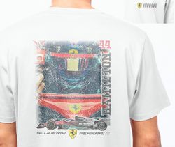 Lewis Hamilton Ferrari F1 Shirt, Formula One Scuderia Ferrari Shirt, F1 Merch Shirt