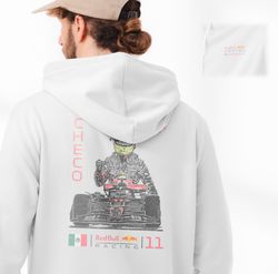 Sergio Perez F1 Sweatshirt, Formula 1 Redbull Racing Hoodie, F1 Merch Shirt