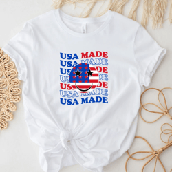 USA Made Shirt, America Shirt, Patriotic Shirt, Fourth Of July Shirt, USA Flag Shirt, Memorial Day Shirt, 4th Of July