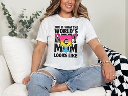 Pansexual Trophy Worlds Best Mom Shirt, Best Mothers Day or Birthday Gift Best Mom Ever TShirt, Pride Month LGBTQ Mama