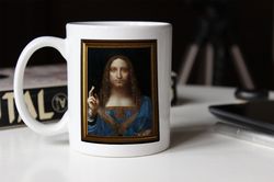 Salvator Mundi Classical Painting Mug