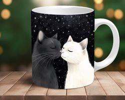Cat Coffee Mug, Cat Coffee Cup, Cat Lovers Gift, Gift for Boyfriends G
