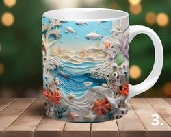 Coffee Mug Mug Ocean Mug Gift for Women Christmas Gift Birthday Gift N