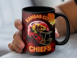 Chiefs Football NFL Team Helmet Design Coffee Mug