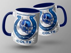 Colts- Football NFL Football Team Helmet Design NFL Coffee Mug