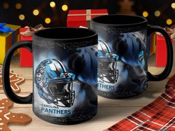 Panthers Football NFL Team Helmet Design Coffee Mug