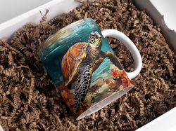 3D Turtle Mug