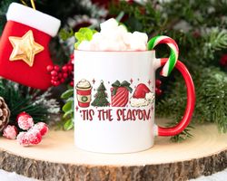 Tis The Season Mug for Christmas Coffee Mug Christmas Coffee Cup Hot Chocolate M