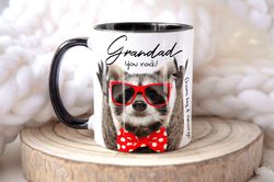 Personalised Grandad Mug, Personalised Fathers Day Mug Gift, Fathers Day Gift f