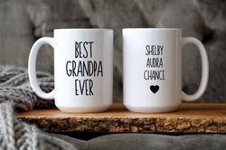 Best Grandpa Ever Mug, Grandpa Coffee Mug, Grandpa Mug Perso