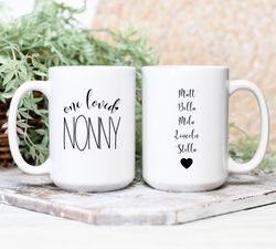 Nonny Mug, Personalized Gift for Nonny