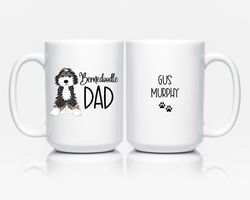 Bernedoodle Dad Mug, Bernedoodle Gifts, Doodle Dad, Berner D