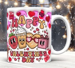 3D Inflated Happy Valentines Day Mug