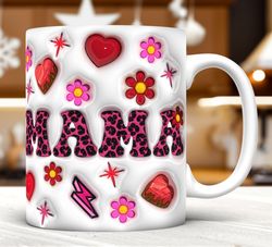 3D Inflated Mothers Day Mug
