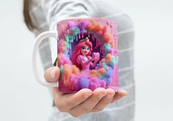 Princess Hole In A Wall 3D Mug