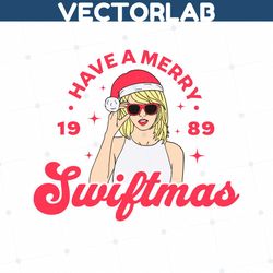 Have A Merry Swiftmas 1989 SVG