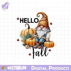 Hello Gnome Fall png file