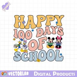 Happy 100 days of school SVG PNG, 100 Days Of School Png Svg