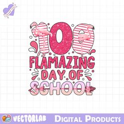 100 flamazing day of school PNG