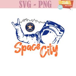 Funny Space City Houston Astros SVG