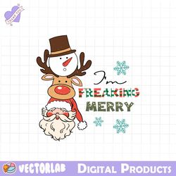 Im Freaking Merry Christmas SVG