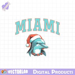 Christmas Miami Dolphins Svg Cricut Digital Download