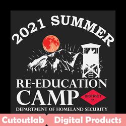 2021 Summer Reeducation Camp, Trending Svg, Summer Camp Svg, Summer 2021 Svg, Education Camp Svg, Camping Svg, Student C